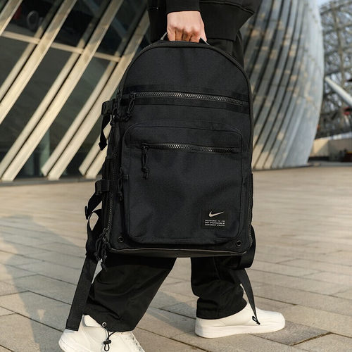 Nike/耐克正品UTILITY POWER男女运动经典大容量双肩包CK2663-010 - 图0