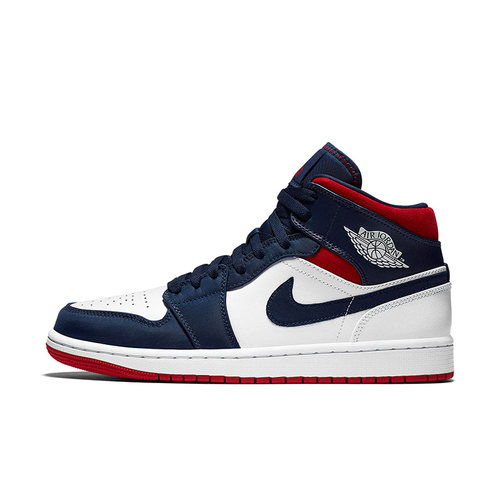 Nike/耐克正品 AIR JORDAN 1 男子经典低帮运动篮球鞋852542-104 - 图3