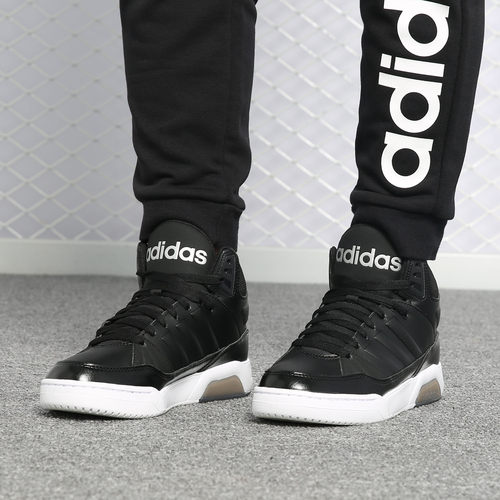 Adidas/阿迪达斯正品 NEO PLAY9TIS 女子缓震运动休闲板鞋 EE8050 - 图2