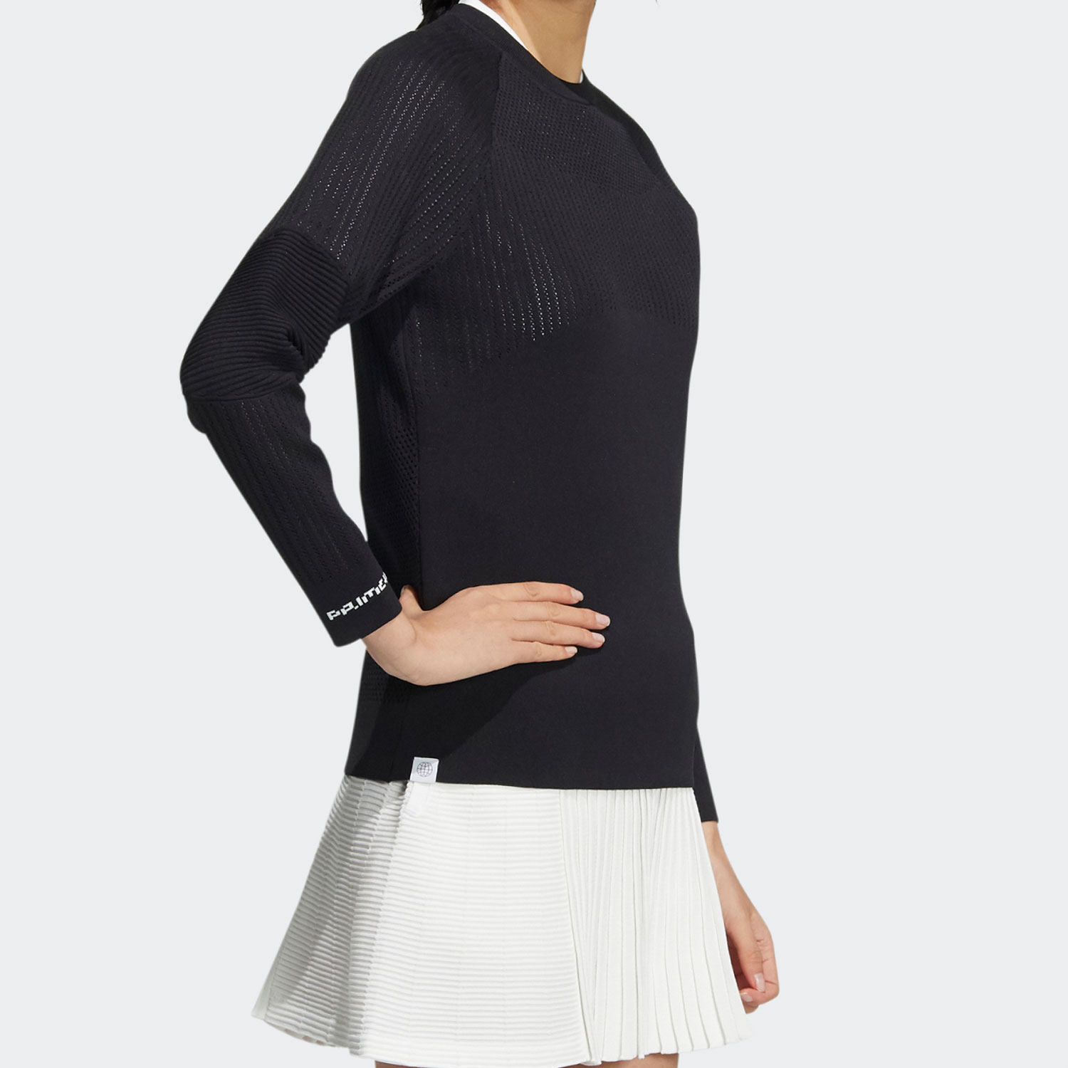 Adidas/阿迪达斯官方正品春季女子高尔夫运动套头毛织上衣HB3569,淘宝优惠券,粉丝福利购,淘宝优惠卷