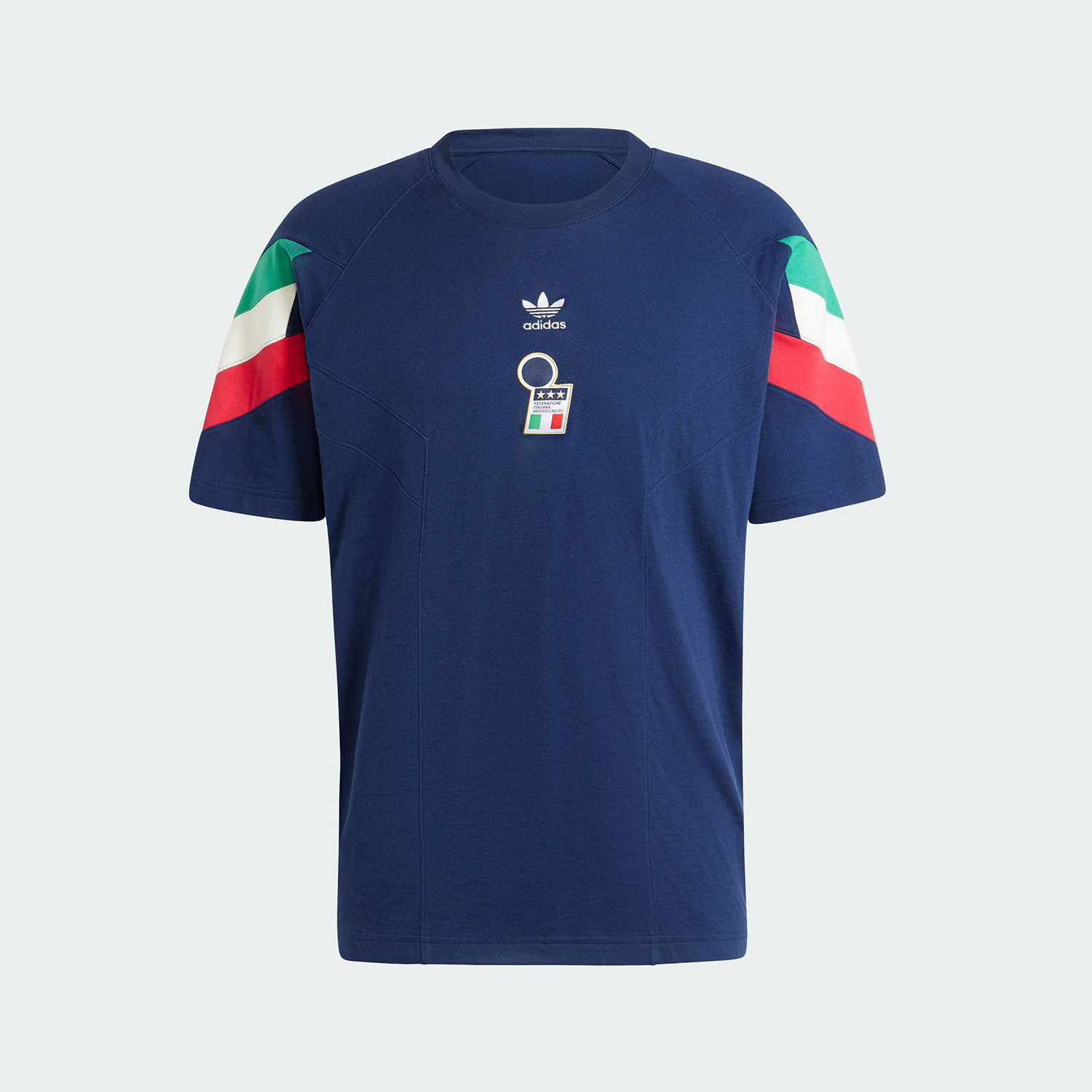 Adidas/阿迪达斯官方正品三叶草意大利队男士足球短袖T恤IY4631,淘宝优惠券,粉丝福利购,淘宝优惠卷