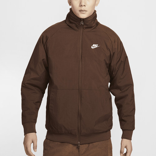 Nike/耐克正品冬季新款男士仿羊羔绒双面穿外套BQ6546-259 - 图0