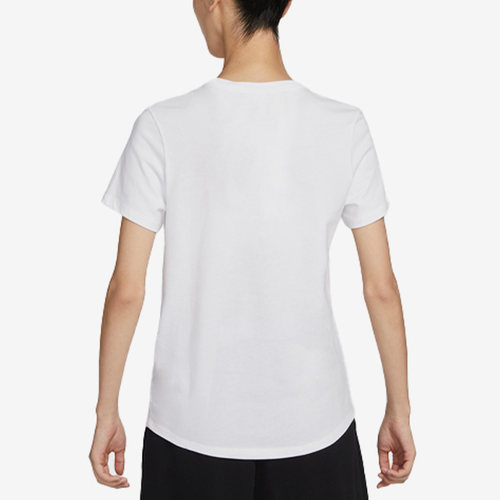 Nike/耐克官方正品当季新款休闲圆领女子运动短袖DX7907-100 - 图0