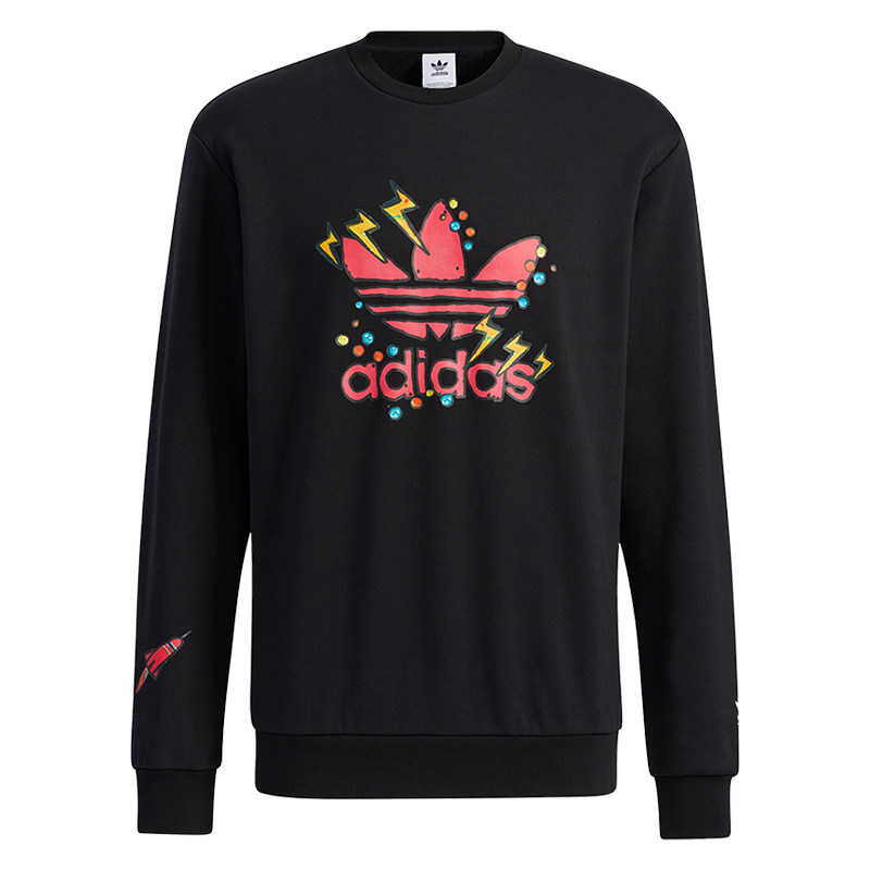 Adidas/阿迪达斯正品三叶草当季新款男女休闲时尚运动卫衣 H37058,淘宝优惠券,粉丝福利购,淘宝优惠卷
