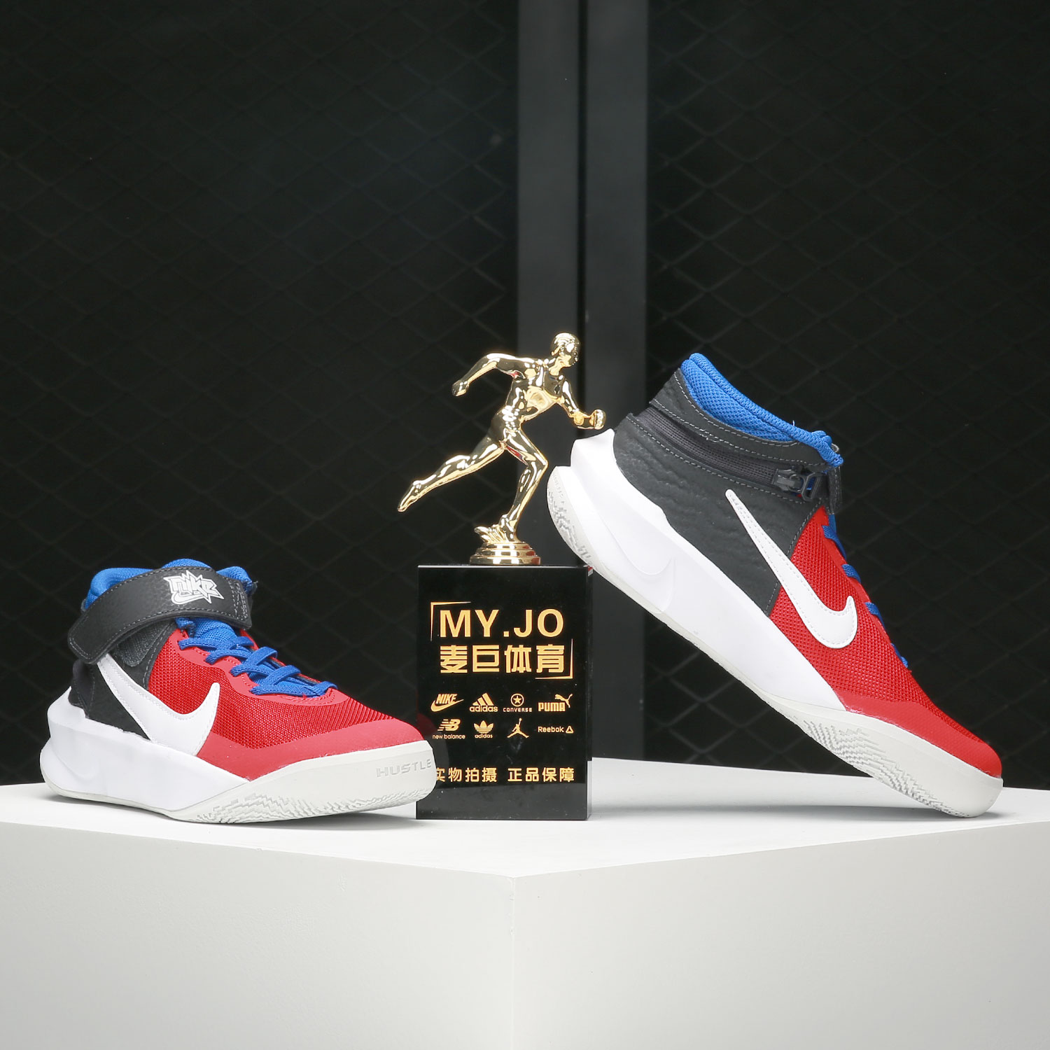 Nike/耐克官方正品2021秋季新款大童运动训练篮球鞋DD7303-005 - 图2