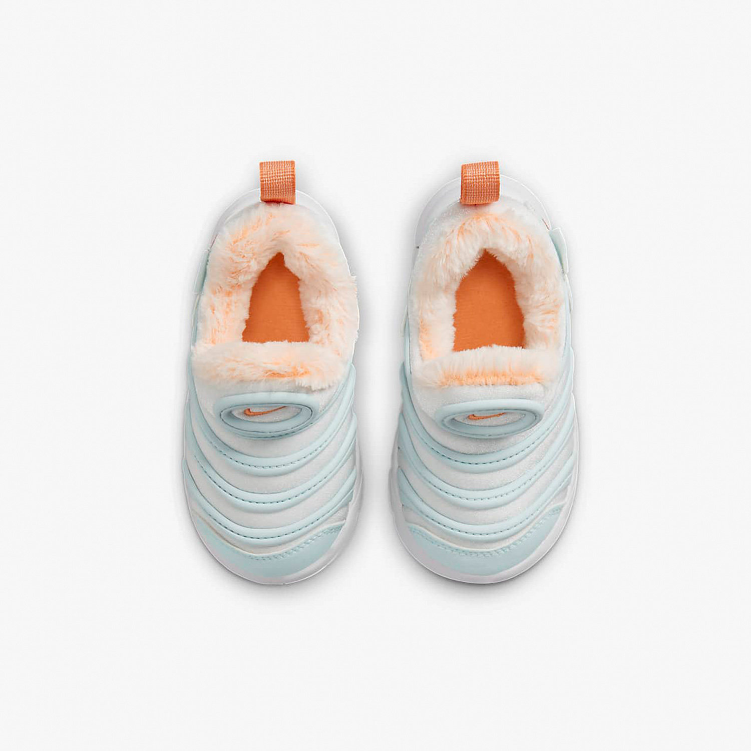 Nike/耐克官方正品冬季小童加绒一脚蹬毛毛虫休闲鞋FB7175-181,淘宝优惠券,粉丝福利购,淘宝优惠卷