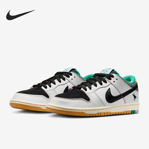 Nike/耐克官方正品SB Dunk Low男女低帮运动经典板鞋HJ4132-100 - 图0
