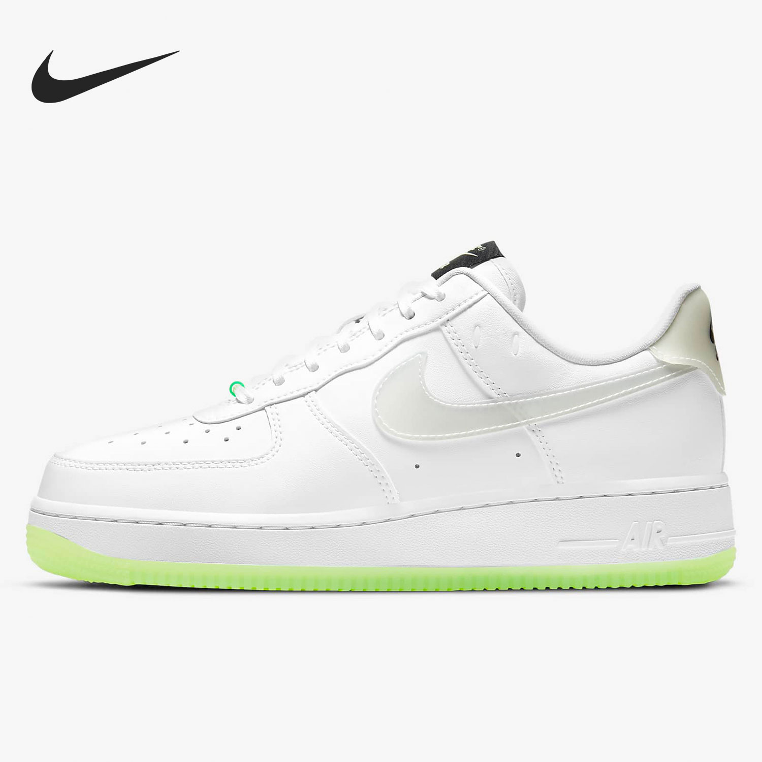 Nike/耐克正品Air Force1空军一号女子低帮经典板鞋 CT3228-100-图0