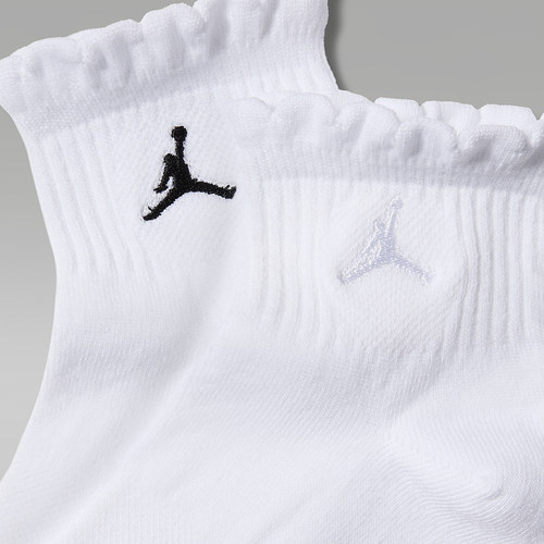 Nike/耐克官方正品Jordan Everyday女士运动短袜三双装IR0597-901 - 图0