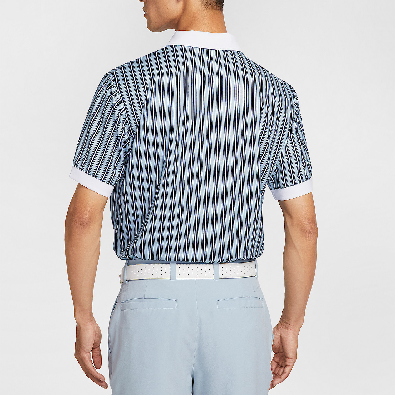 Nike/耐克官方正品Dri-FIT男士翻领条纹透气休闲POLO衫HM5644-440,淘宝优惠券,粉丝福利购,淘宝优惠卷