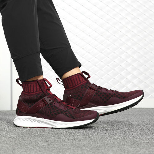 Puma/彪马正品 EVO KNIT 女子高帮紧口套脚休闲运动跑步鞋189766 - 图2