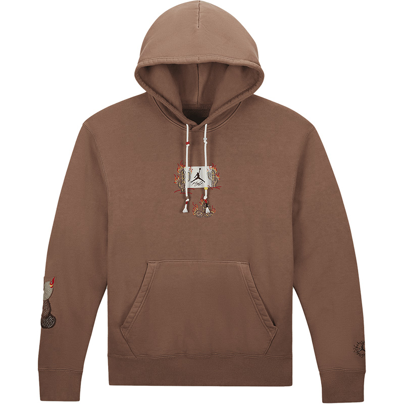 Nike/耐克正品x Travis Scott 联名连帽男子卫衣DO4093-256 - 图3