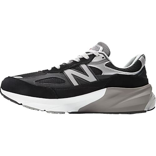 New Balance新百伦正品NB 990 V6男款透气中帮通勤跑步鞋M990BK6 - 图3