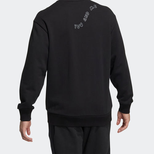 Adidas/阿迪达斯正品春季新款Neo情侣男女休闲套头卫衣HM7433 - 图0