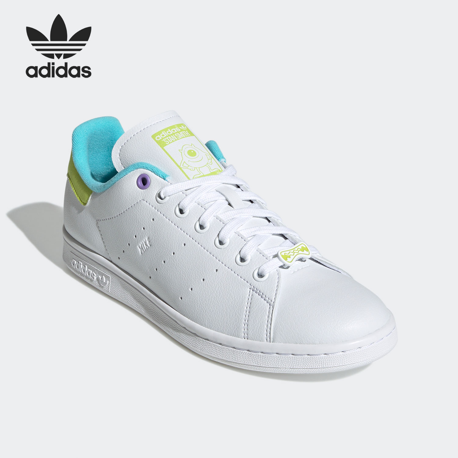 Adidas/阿迪达斯官方正品 STAN SMITH三叶草男女运动板鞋 GZ5885-图1