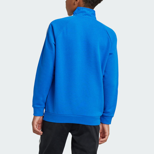Adidas/阿迪达斯正品三叶草大童运动宽松休闲拼接卫衣IX9999 - 图1