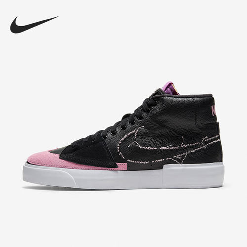 Nike/耐克正品 SB ZOOM BLAZER MID EDGE L 男女高帮滑板鞋DA2189 - 图0