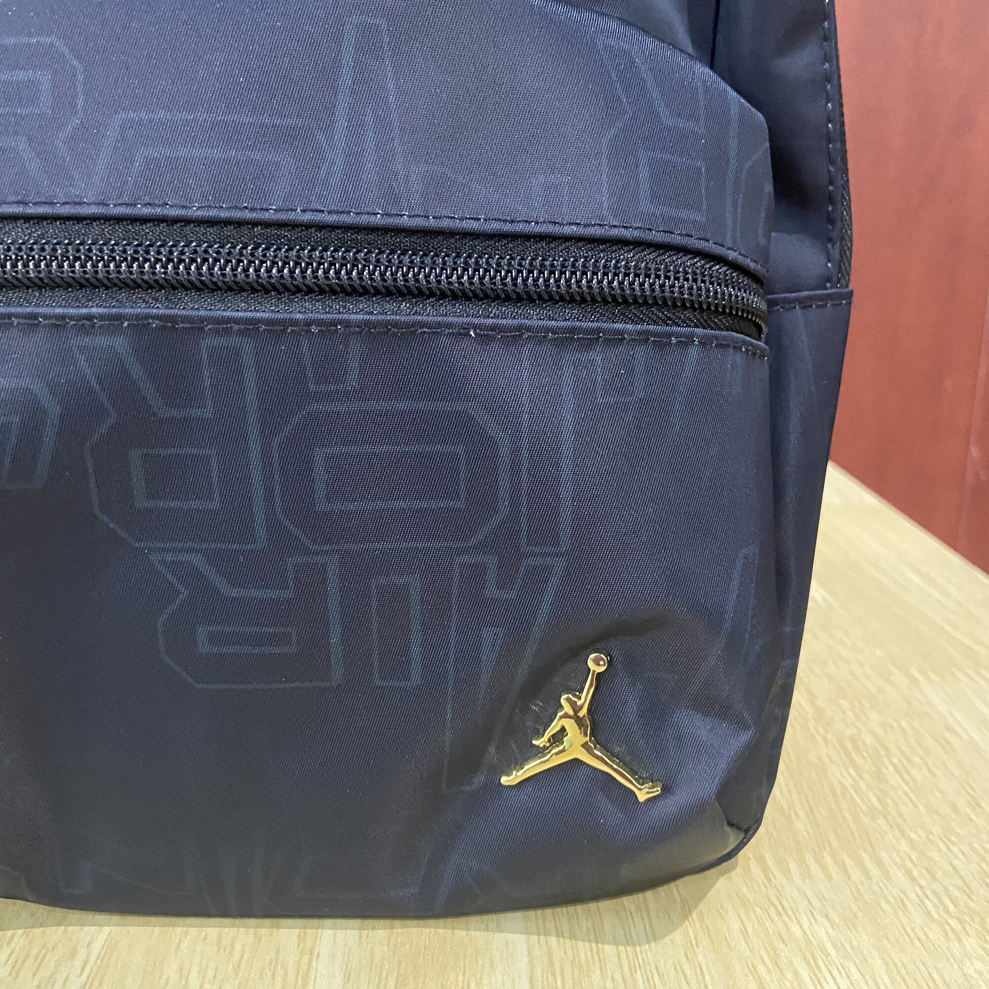 Jordan black backpack Nike small size backpack student school bag outdoor sports bag casual bag FV6166