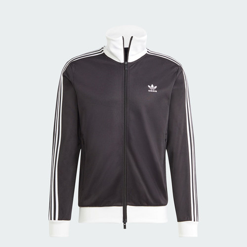 Adidas/阿迪达斯正品三叶草复古男士立领运动夹克外套II5763 - 图1