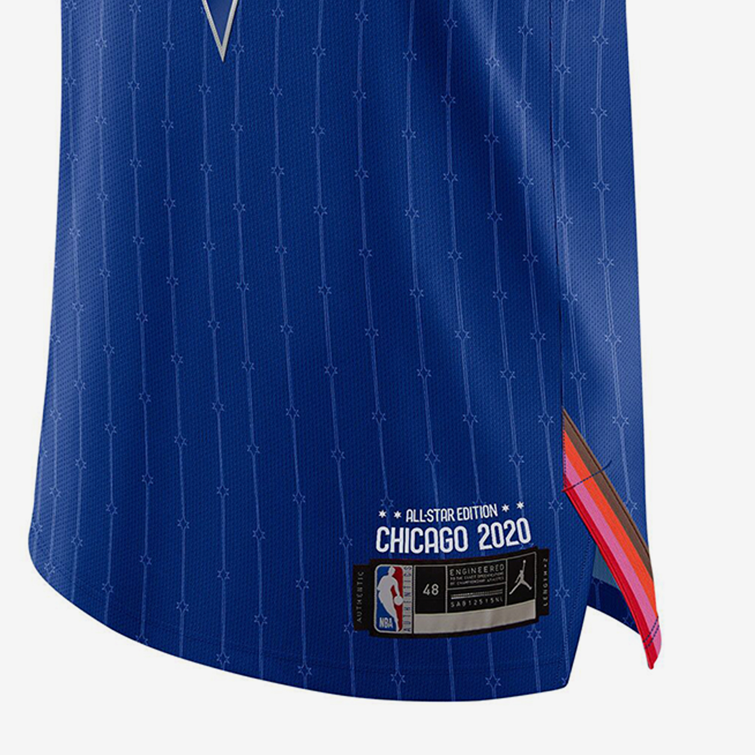 Nike/耐克正品JORDAN男士圆领宽松透气篮球球衣CJ1033-497 - 图1