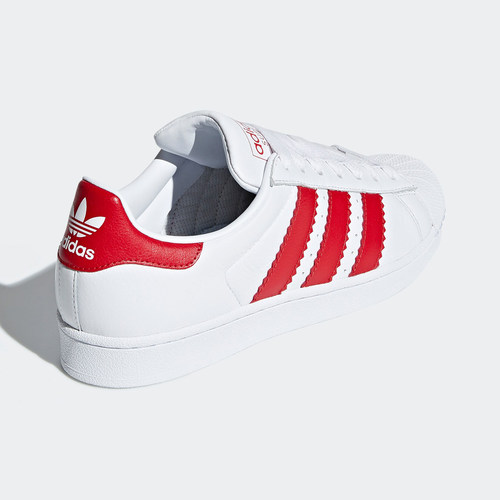 Adidas/阿迪达斯正品三叶草 新款男子贝壳头运动休闲板鞋 BD7370 - 图2