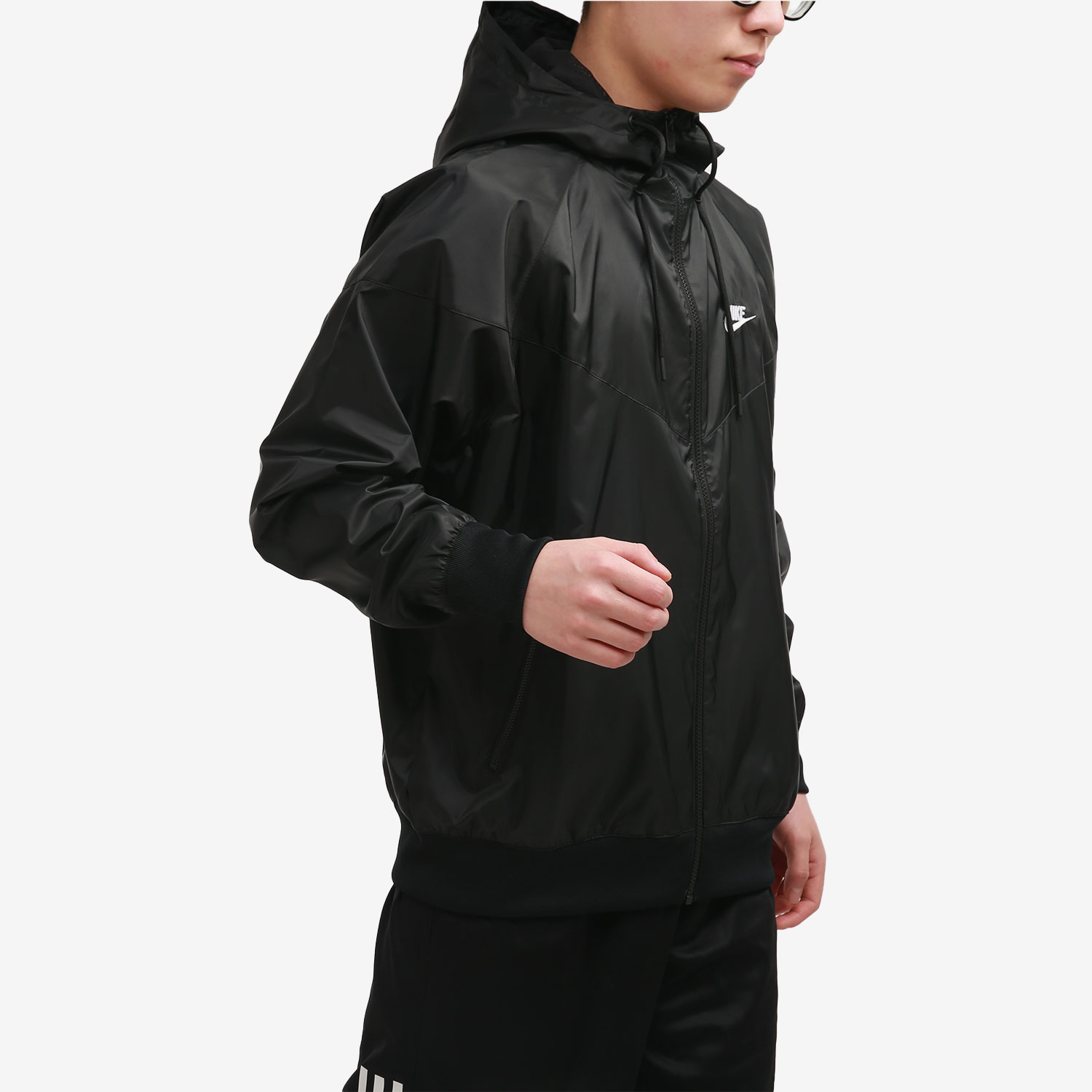 Nike/耐克官方正品 WINDRUNNER 男子梭织运动连帽外套 DA0002-010 - 图0