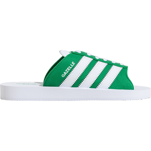 Adidas/阿迪达斯官方正品三叶草男女潮流休闲耐磨沙滩拖鞋JQ7426 - 图3