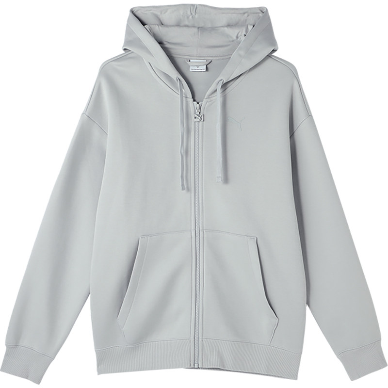 Puma/彪马官方正品运动男女同款运动针织透气简约拉链连帽外套,淘宝优惠券,粉丝福利购,淘宝优惠卷