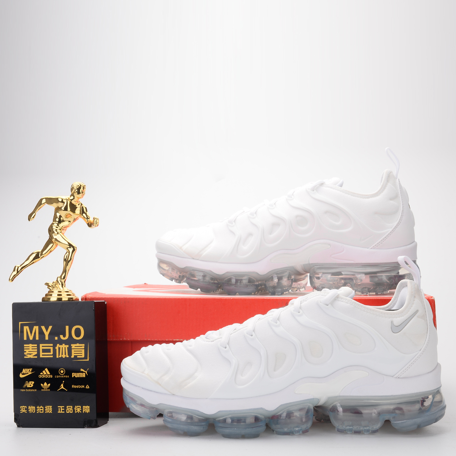 Nike/耐克正品AIR VAPORMAX PLUS黑武士男子气垫运动休闲鞋924453 - 图3