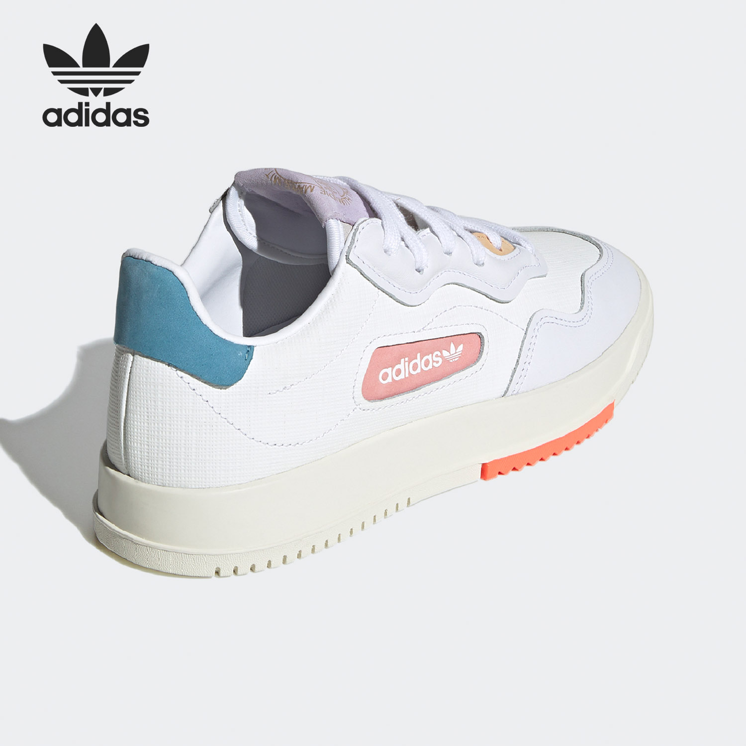 Adidas/阿迪达斯正品当季新款三叶草低帮男女运动鞋 EF5918 - 图2