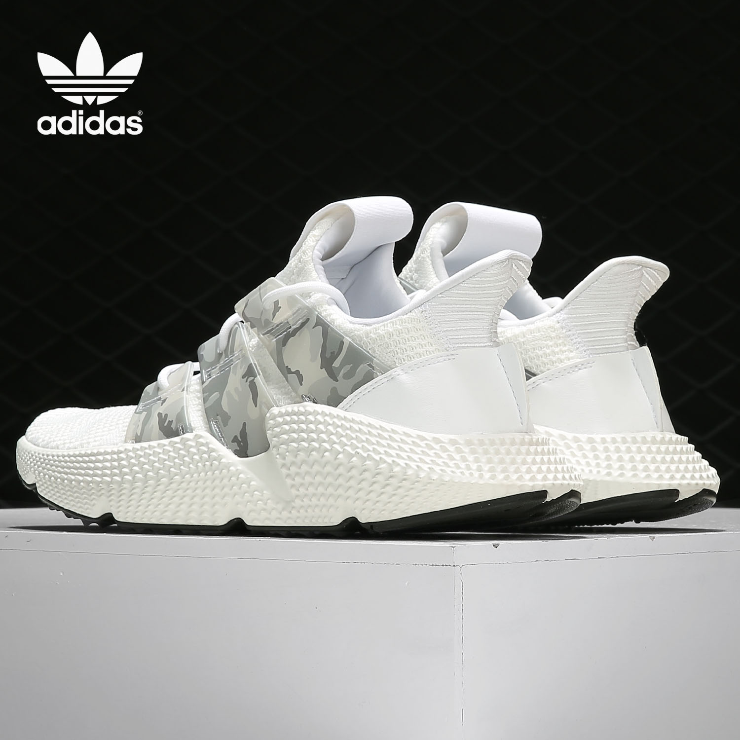 Adidas/阿迪达斯正品三叶草 PROPHERE 男女舒适休闲运动鞋EE4735 - 图0