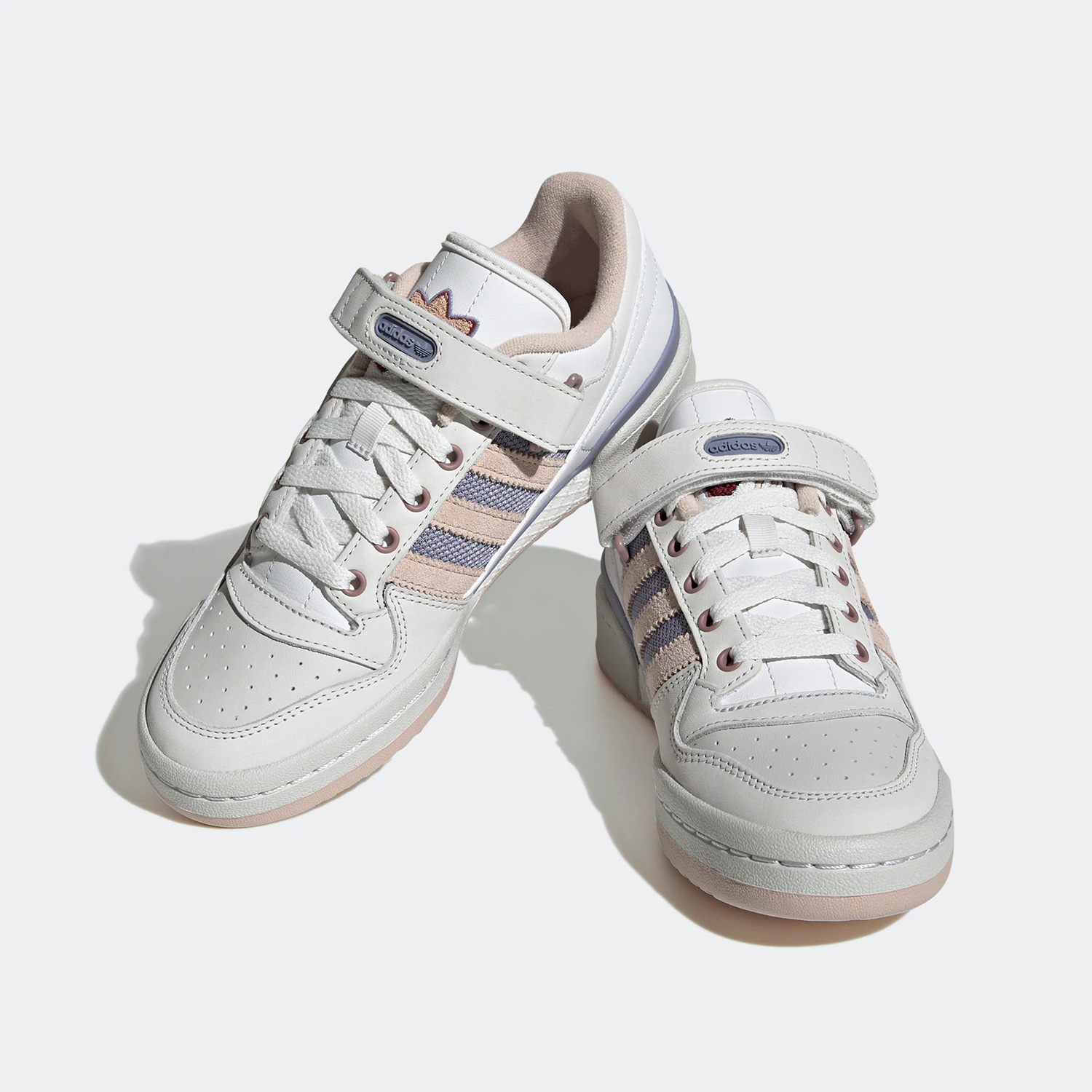 Adidas/阿迪达斯官方正品三叶草FORUM LOW SHOES女子休闲鞋IE1828 - 图0