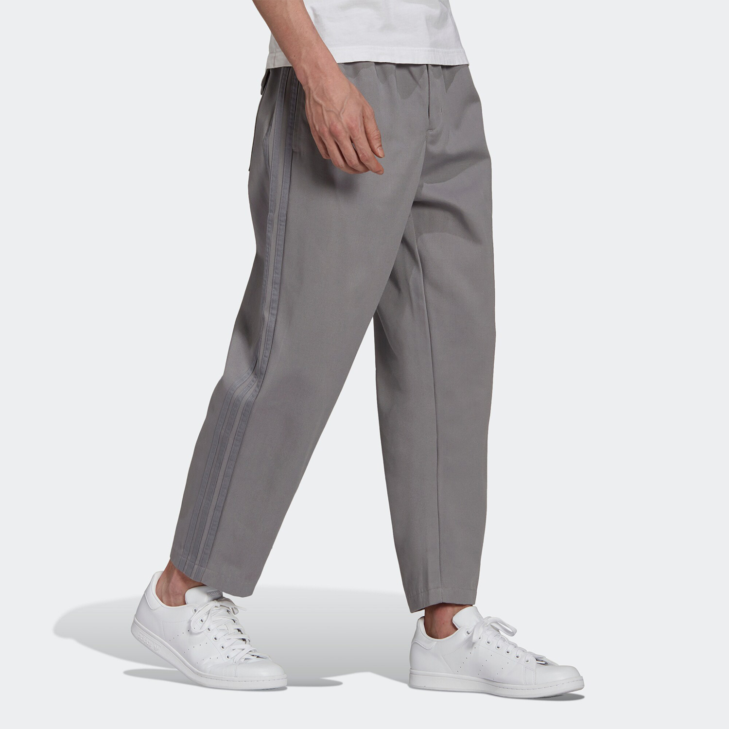 Adidas/阿迪达斯官方正品 TWILL PANT三叶草男子运动长裤 H11372-图1