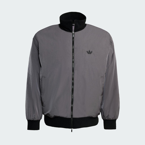 Adidas/阿迪达斯正品三叶草男士休闲保暖立领运动梭织棉服JW0980 - 图1