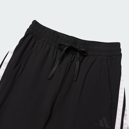 Adidas/阿迪达斯官方正品S WV BANANA PNT女士梭织宽松长裤KB5224 - 图1