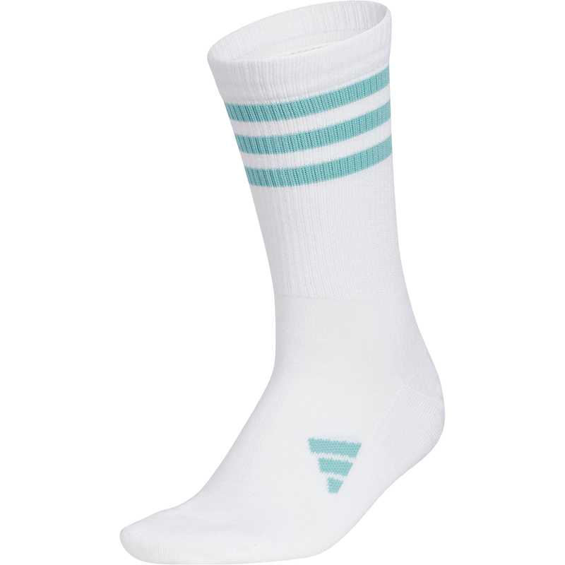 Adidas/阿迪达斯正品3-STRIPES CREW 女士经典运动袜一双装JM0222 - 图3