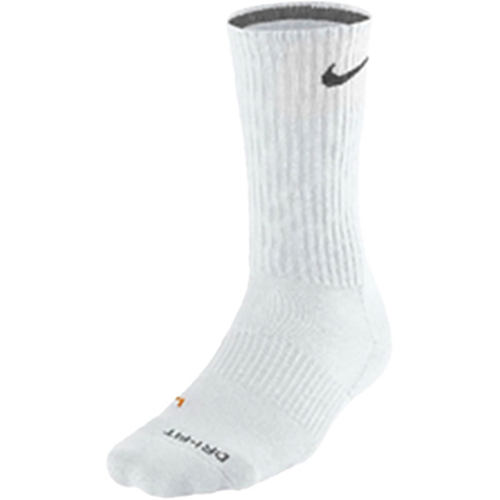Nike/耐克官方正品男女同款舒适针织运动中筒袜（1对）SX4828-101 - 图3