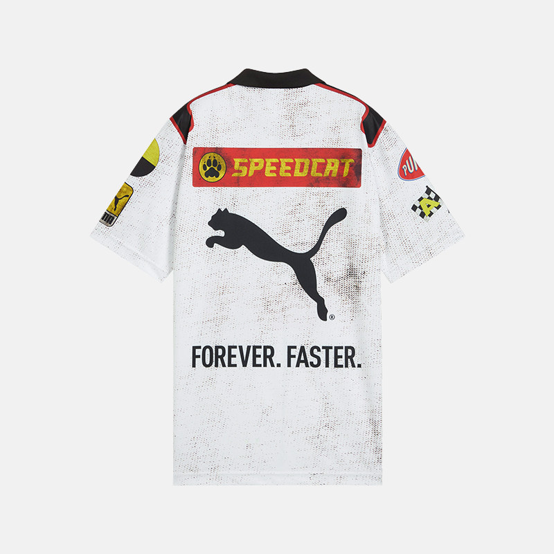 Puma/彪马正品运动男女款时尚做旧磨损风短袖Polo衫631046-02,淘宝优惠券,粉丝福利购,淘宝优惠卷