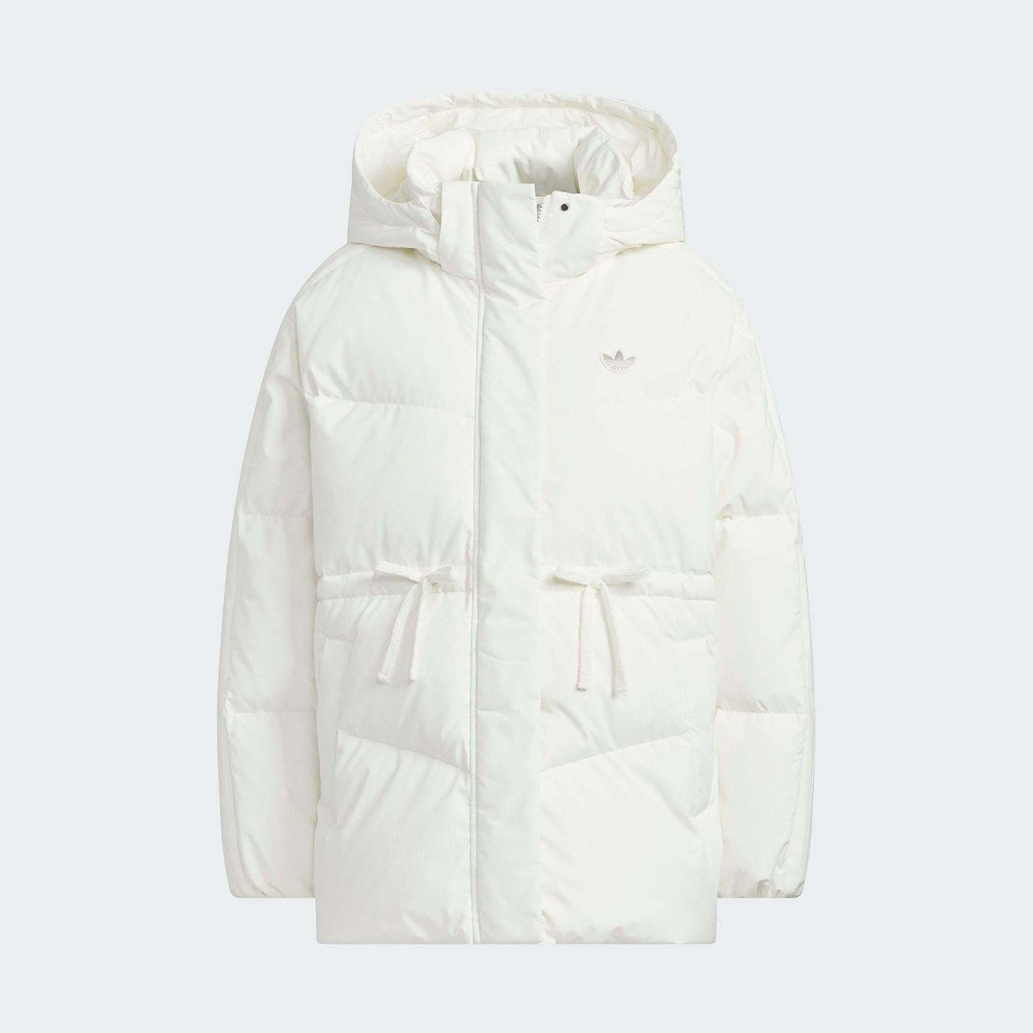 Adidas/阿迪达斯正品三叶草女士保暖简约休闲羽绒服KF3685 - 图1