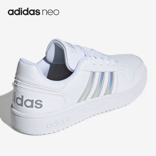 Adidas/阿迪达斯正品 neo HOOPS 2.0 女子休闲舒适运动板鞋FW3535 - 图1