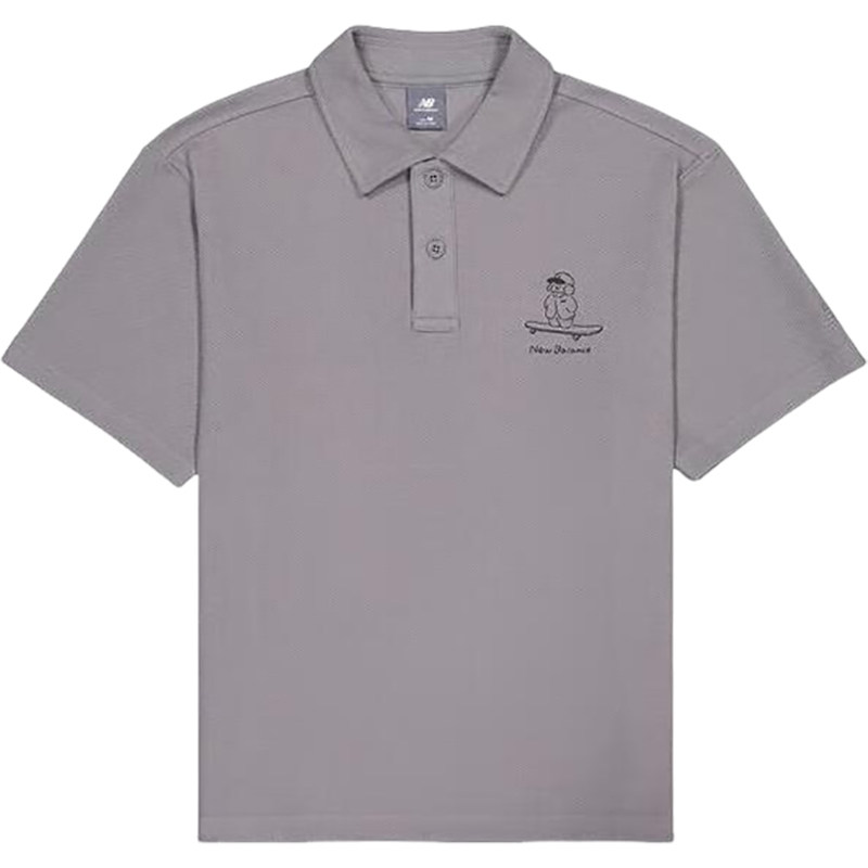 New Balance/NB正品2025新款男女舒适透气短袖POLO衫NFE27011-GR,淘宝优惠券,粉丝福利购,淘宝优惠卷