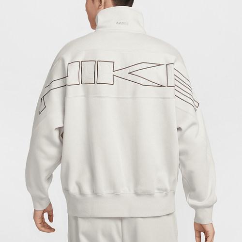 Nike/耐克正品Sportswear 男士加绒运动卫衣套头衫HV8205-072 - 图1