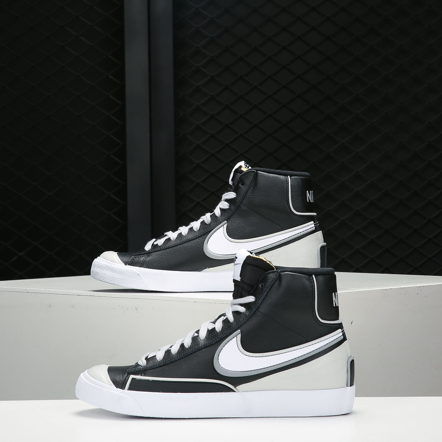 Nike/耐克官方正品 Blazer Mid '77 男女舒适运动板鞋 DA7233-001 - 图0