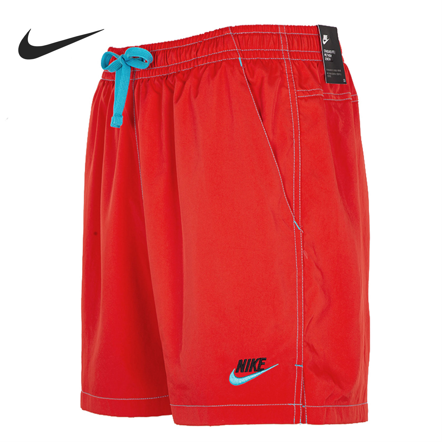 Nike/耐克正品 2021夏季新款男子透气舒适休闲运动短裤AR2383-673 - 图1