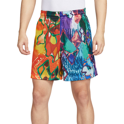 Nike/耐克正品Dri-FIT男士双面穿篮球时尚透气经典短裤HJ4210-010 - 图3