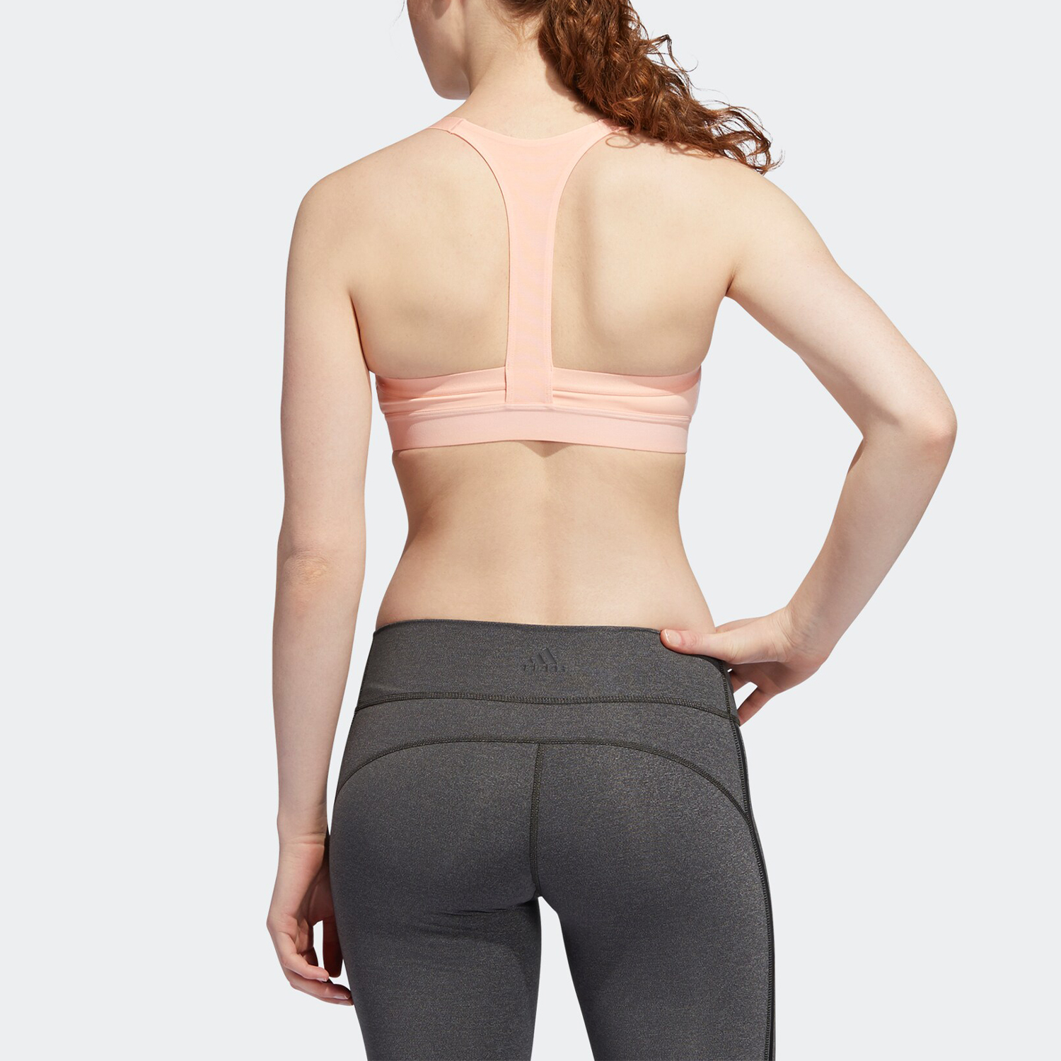 Adidas/阿迪达斯正品当季女子ALL ME 3S 训练运动内衣EB3666 - 图0