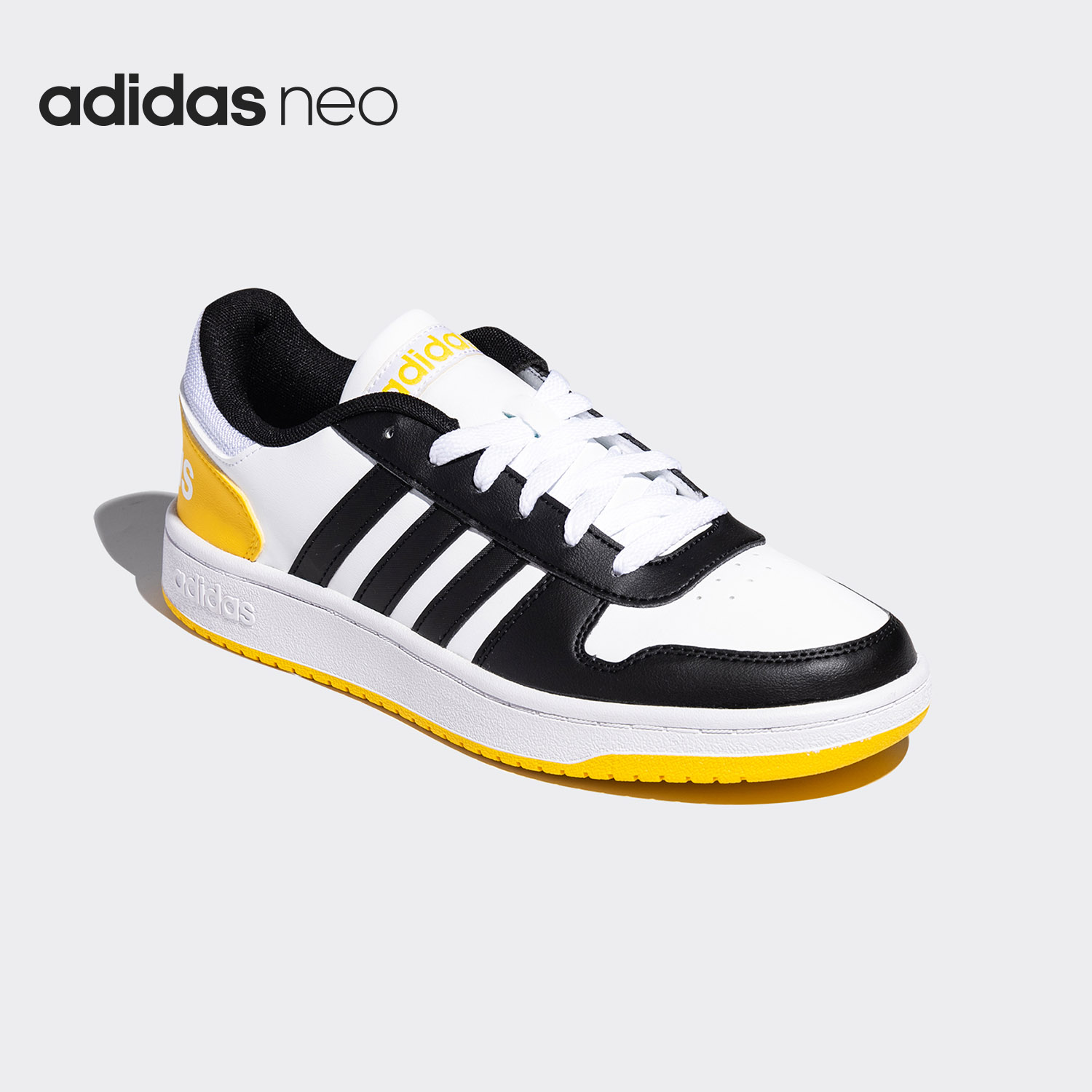 Adidas/阿迪达斯正品NEO男鞋HOOPS 2.0新款运动鞋休闲板鞋FW5993 - 图1