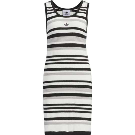 Adidas/阿迪达斯官方正品SKFH A DRESS 女士针织运动连衣裙JI7046
