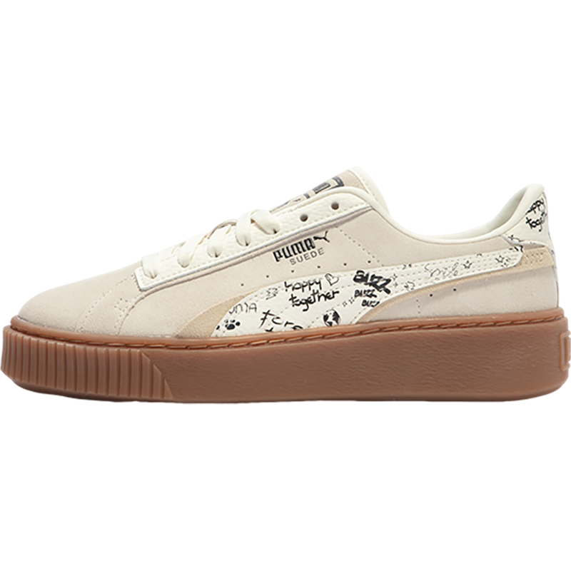 Puma/彪马正品Suede Platform Draw Wns女子时尚板鞋395904 - 图3