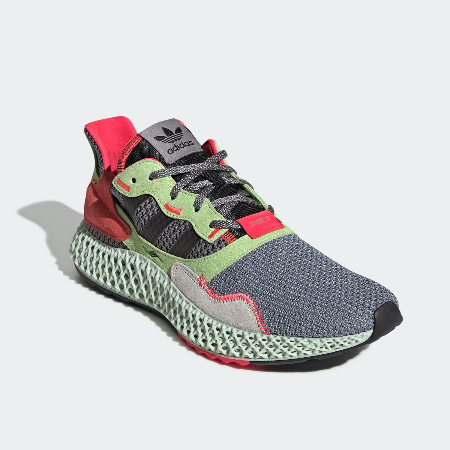 Adidas/阿迪达斯官方正品 ZX4000 4D男女低帮运动休闲鞋 BD7927-图2